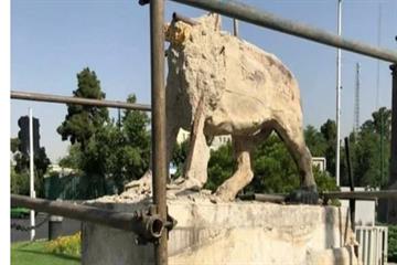 گزارش فارس از شیرهای سنگی میدان حر:   علی اعطا: گزارشی در خصوص ماجرای شیر حر به شورا ارائه شود